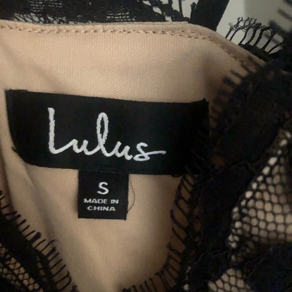 Lulu’s Brand New Lace Midi Dress - Picture 4 of 5